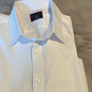 UNTUCKit Men's Crisp White Dress Shirt